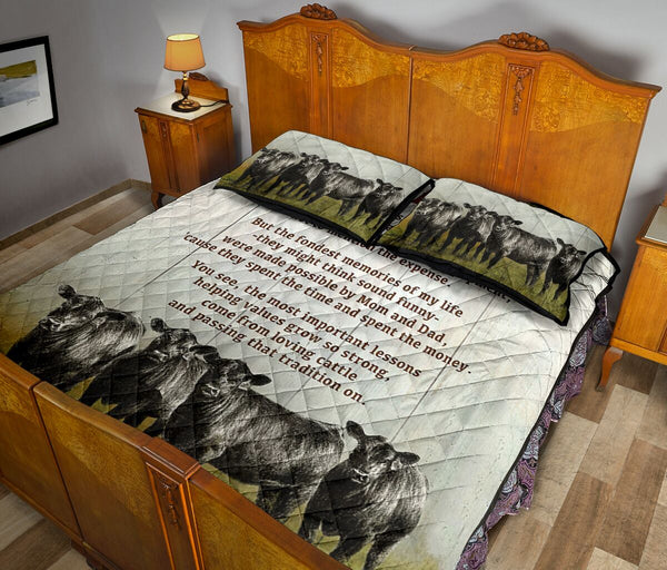 Quilt Bed Set - Cow - The Tradition 55 - Love Quilt Bedding Set