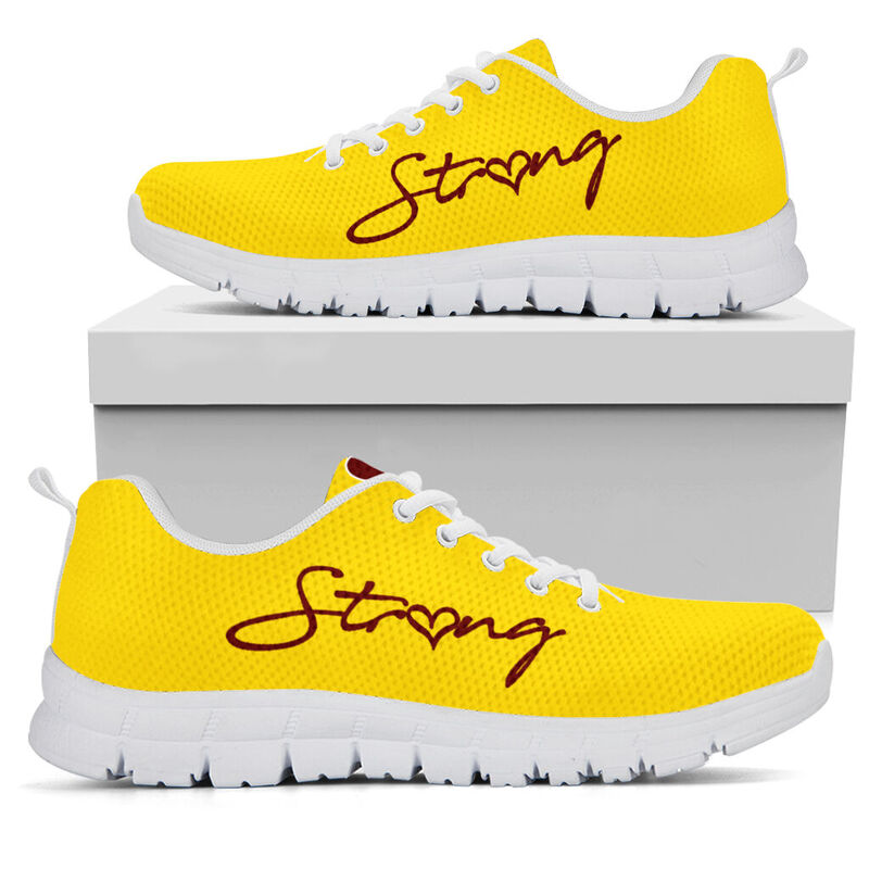 School Counselor Maroon Gold Kd Sneakers, Runni- Love Sneakers