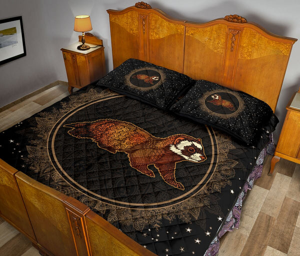 Quilt Bed Set - Ferret  - Love Quilt Bedding Set