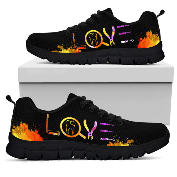 Dental-love Sneakers, Running Shoes- Love Sneakers