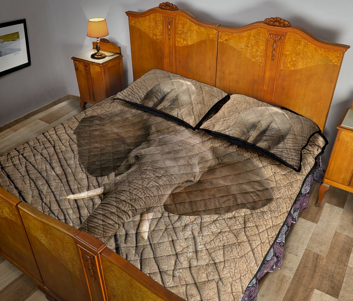 Elephant Body - Bed Set - Love Quilt Bedding Set