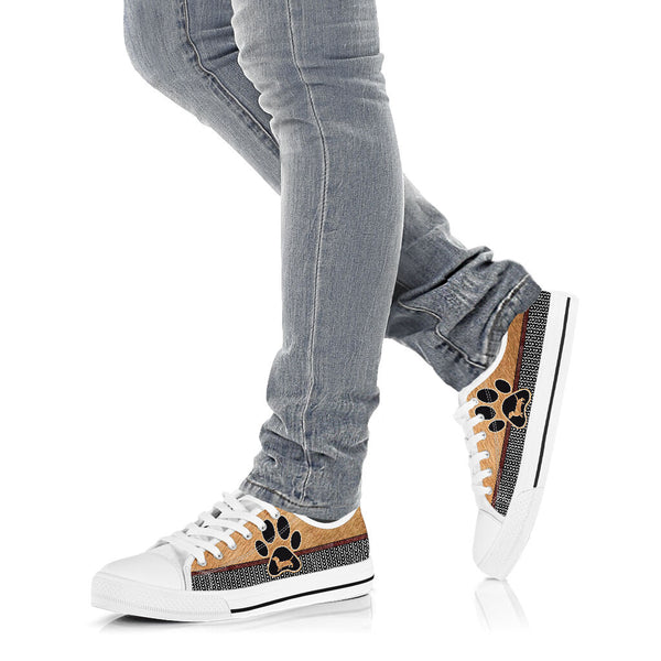 Dachshund Hair - Low Top Shoe - Love Love Top Shoes
