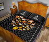 Chicken Heart Cartoon Style Quilt Bed Set - Love Quilt Bedding Set