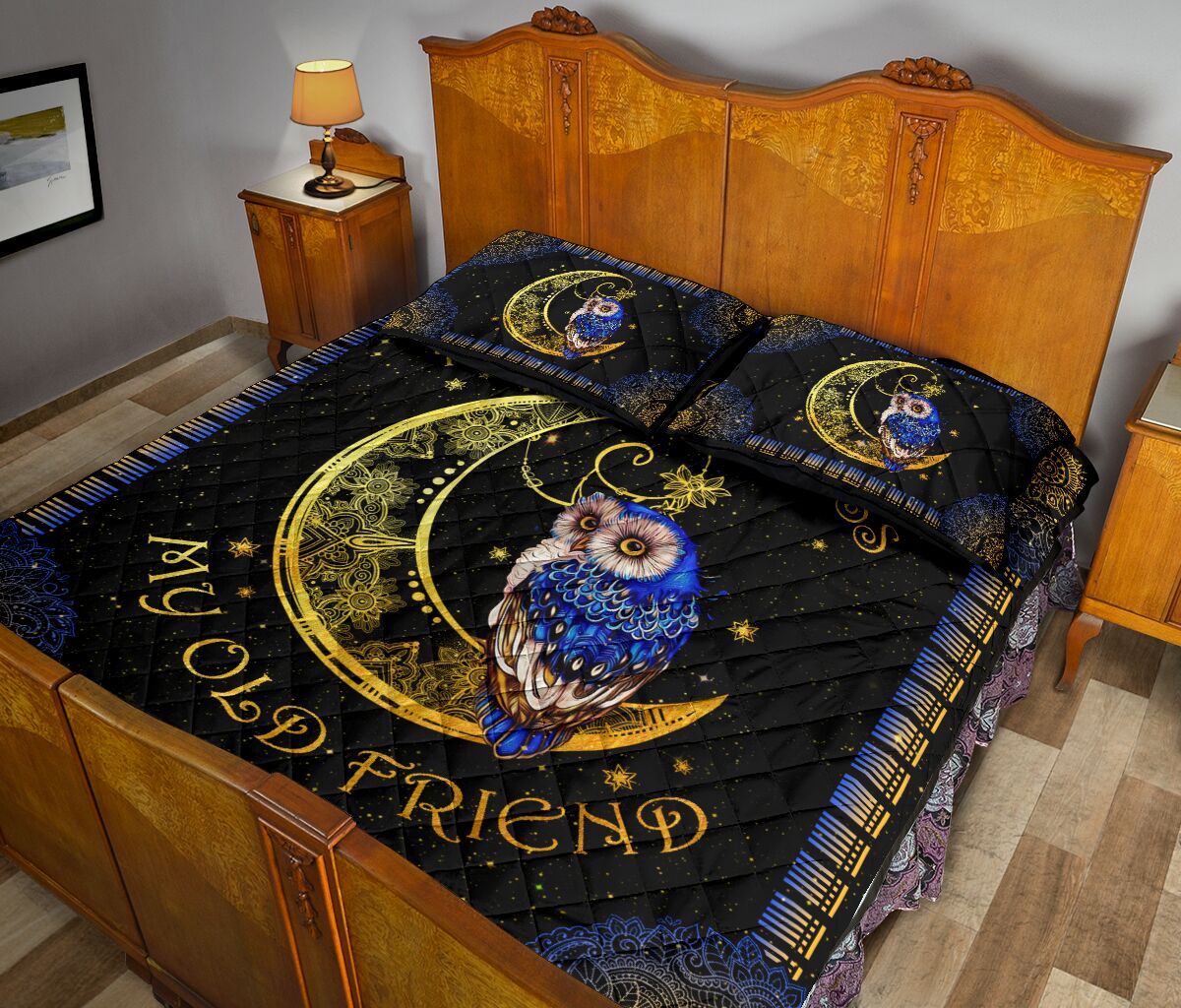 Old Moon Quilt Bed Set - Love Quilt Bedding Set