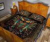 Owl Art Style Quilt Bed Set 6- Love Quilt Bedding Set