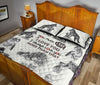 Wolves Quote Style Quilt Bed Set - Love Quilt Bedding Set