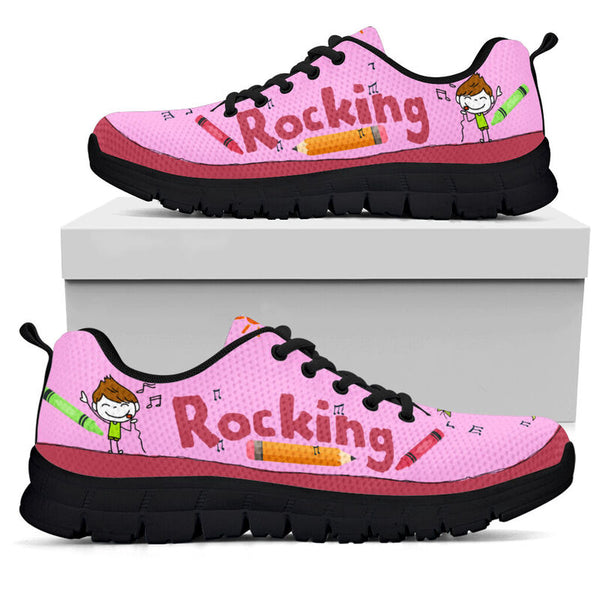 Learning And Rocking Crayon Kd Sneakers, Runni- Love Sneakers