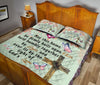 May This Home Be Quotes Cross Butterfly Quilt Bed Set - Love Quilt Bedding Set