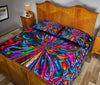 Hippie Lover Quilt Bed Set - Love Quilt Bedding Set