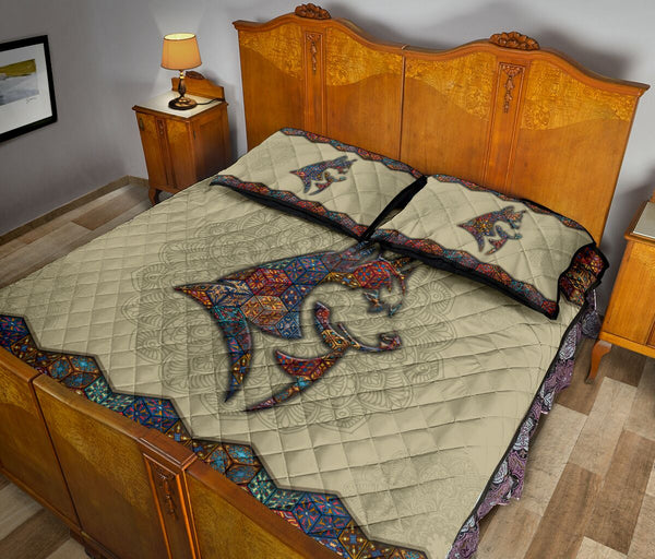 Quilt Bed Set - Mandala - Husky 81 - Love Quilt Bedding Set