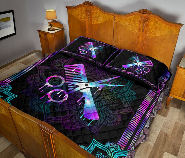 Hairstylist Galaxy - Bed Set - Love Quilt Bedding Set