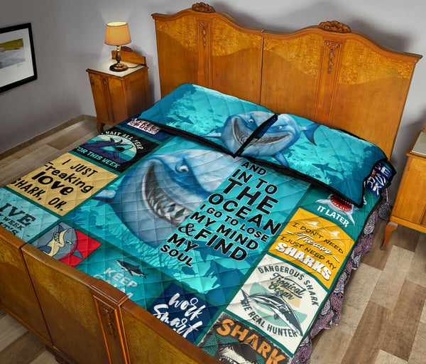 Shark My Soul - Bed Set - Love Quilt Bedding Set
