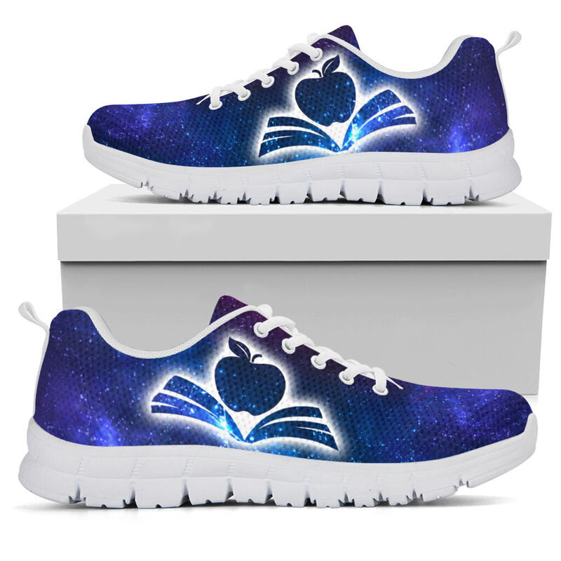 Math Teacher Galaxy2 Kd Sneakers, Running Shoes, Shoes For Women, Shoes For Men, Custom Shoe- Love Sneakers