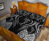 Dolphin Heart Line Style Quilt Bed Set - Love Quilt Bedding Set