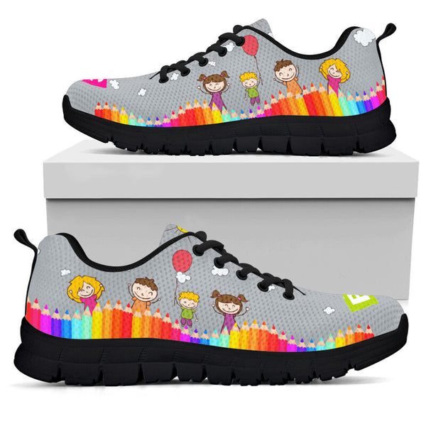 Childcare Abc Grey Kd Sneakers, Running Sh- Love Sneakers
