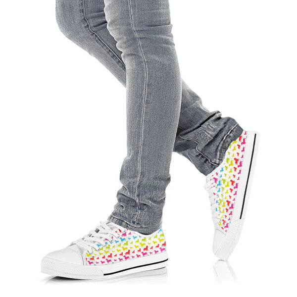 Dachshund Colorful- Low Top Shoe - Love Love Top Shoes