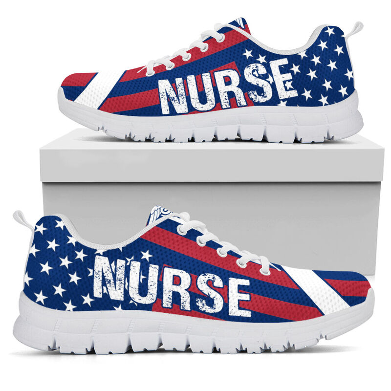 Nurse Peace Sneakers, Running Shoes, Shoes For Women, Shoes For Men, Custom Shoes, L- Love Sneakers