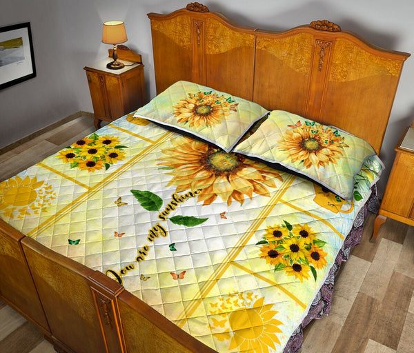 You Are My Sunshine - Quilt Bed Set - Love Quilt Bedding Set