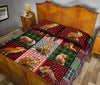 Fox Fabric Style Quilt Bed Set - Love Quilt Bedding Set