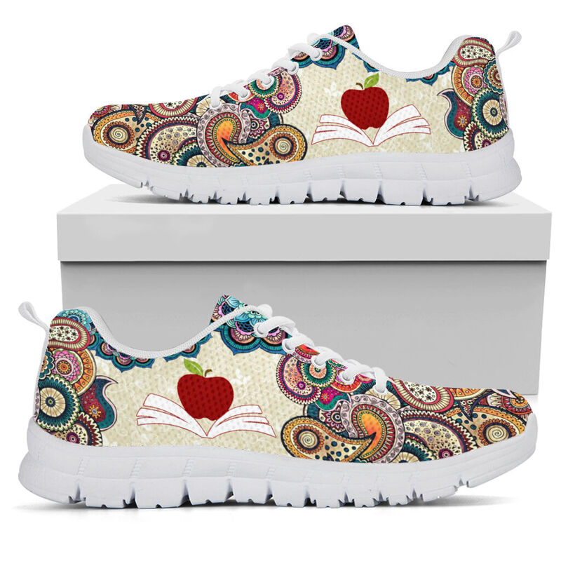 Background Pattern - Teacher Sneakers, Running - Love Sneakers
