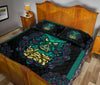 Owl Green Quilt Bed Set - Love Quilt Bedding Set