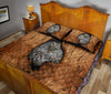 Owl Wood Style Quilt Bed Set - Love Quilt Bedding Set