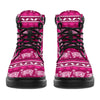 Pig Seamless Pattern Boots - Love All Season Boots