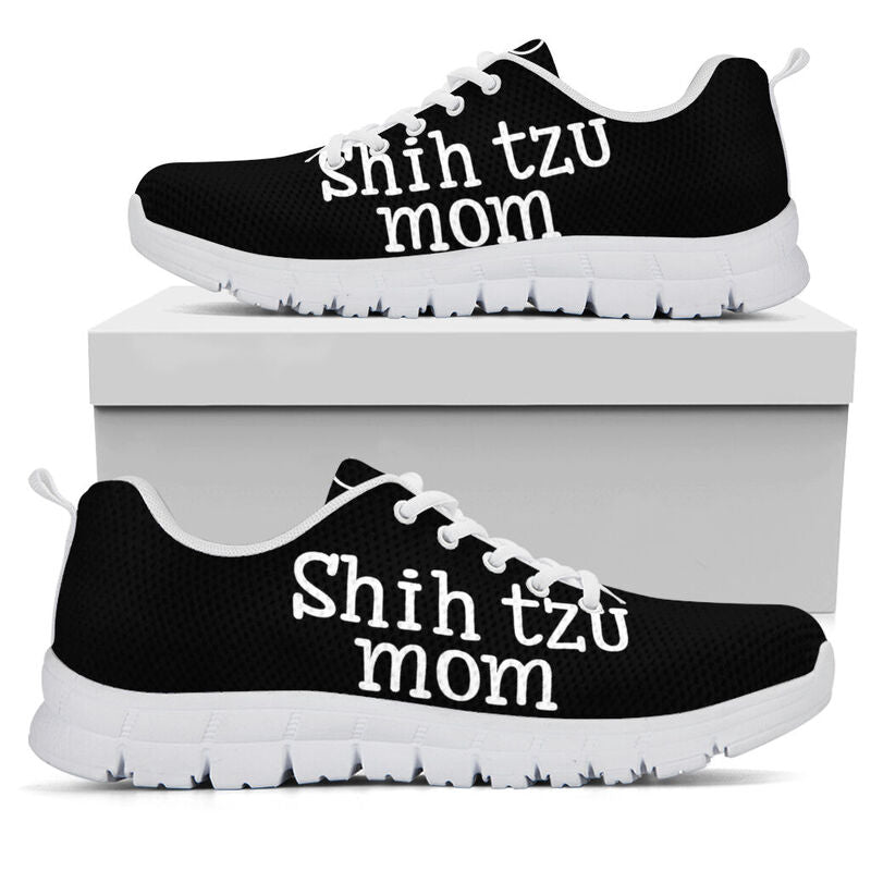 Shih Tzu Mom Sneakers, Runni- Love Sneakers