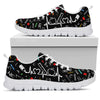 Math Teacher Hb Partten Shoe Sneakers, Running Shoes, Shoes For Women, Shoes For Men, Custo- Love Sneakers