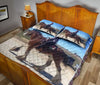 Horse Dry Soil Cracking 3d  2- Love Quilt Bedding Set