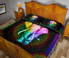 Quilt Bed Set - Colorful - Elephant 71 - Love Quilt Bedding Set