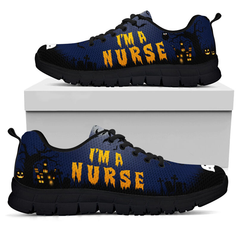 Nurse - Halloween Shoes Sneakers, Running Shoes, Shoes For Women, Shoes For Men, Custom Shoe- Love Sneakers