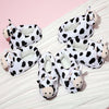 Cartoon Cute Plush Cow Warm And Thick Slippers