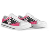 Dog Mom Pink Grid - Low Top Shoe - Love Love Top Shoes