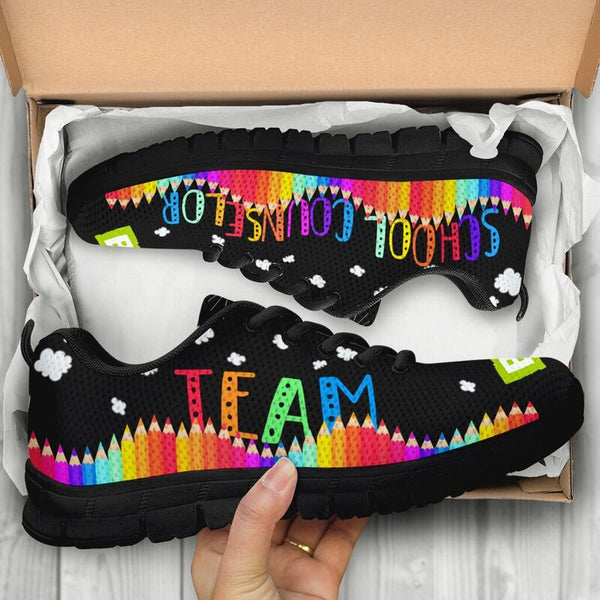School Counselor Team Shoes Sneakers, Runni- Love Sneakers