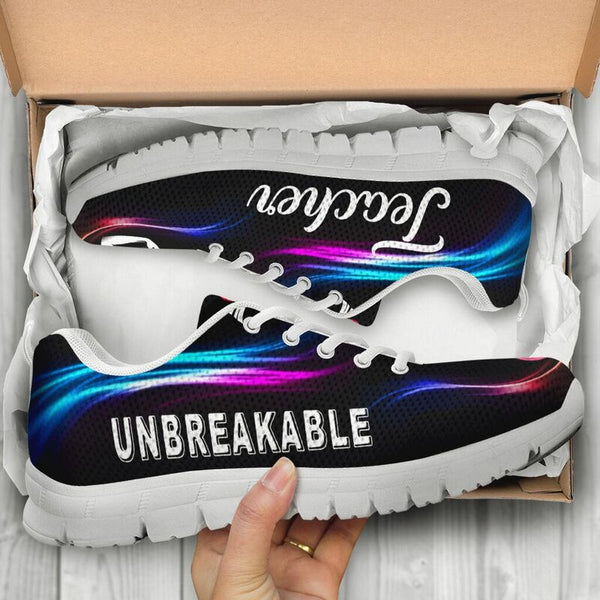 Teacher Unbreakable Sneakers, Running Shoes, Shoes For Women, Shoes For Men, Custom Shoes, L- Love Sneakers