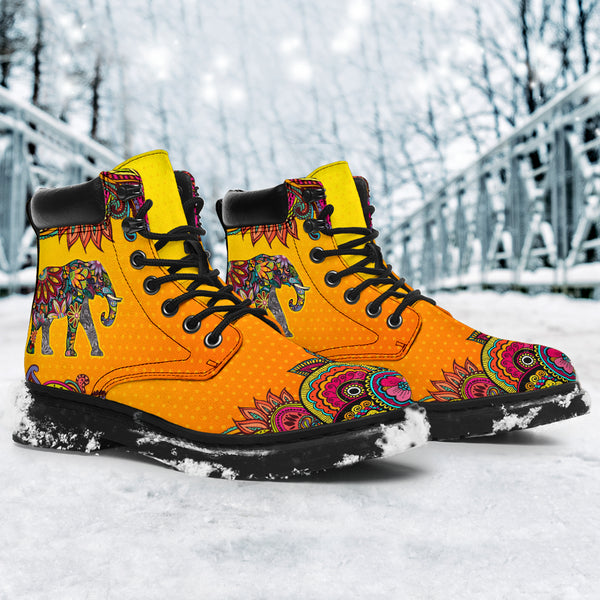 Elephant Hippie Asboots- Love All Season Boots