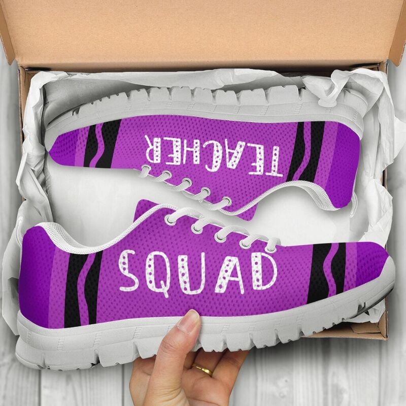 Teacher  Squad Sneakers, Runni- Love Sneakers