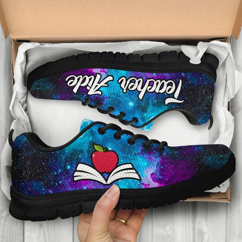 Teacher Aide- Galaxy Kd Sneakers, Running Shoes, Shoes For Women, Shoes For Men, Custom Shoe- Love Sneakers