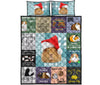 Guinea Pig Wool Pattern - Bed Set - Love Quilt Bedding Set