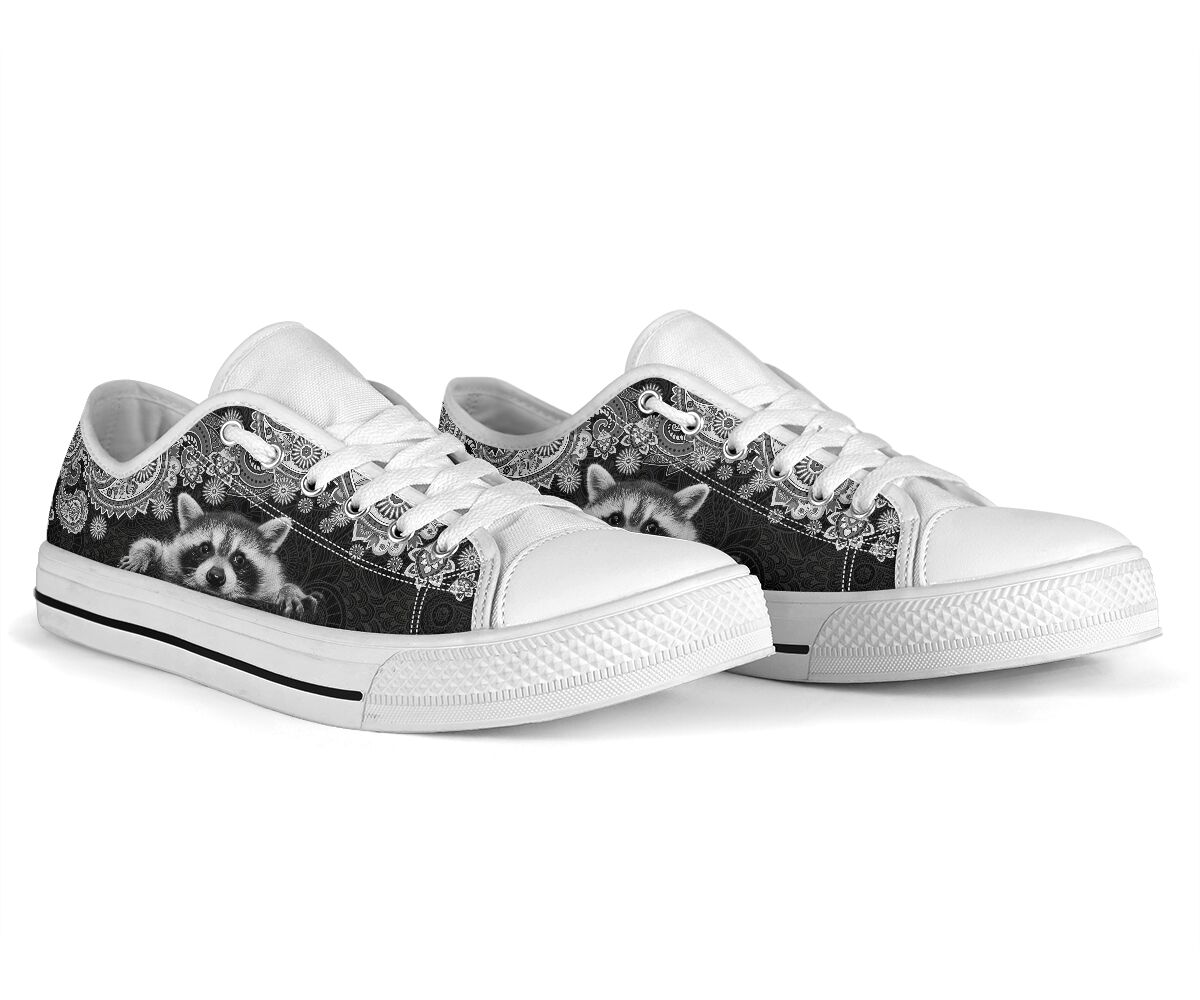 Raccoon Low Top Shoes
