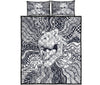 Dinosaurs Monochrome Style Quilt Bed Set- Love Quilt Bedding Set