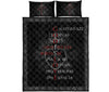 God Is Love Quilt Bed Set - Love Quilt Bedding Set
