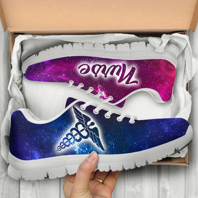 Nurse Galaxy2 Sneakers, Running Shoes, Shoes For Women, Shoes For Men, Custom Shoes, L- Love Sneakers