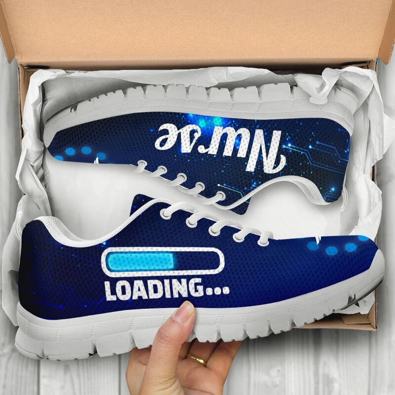 Nurse Loading Shoes Sneakers, Running Shoes, Shoes For Women, Shoes For Men, Custom Shoes, L- Love Sneakers