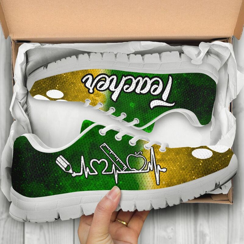 Teacher Paw Sneakers, Running Shoes, Shoes For Women, Shoes For Men, Custom Shoes, L- Love Sneakers