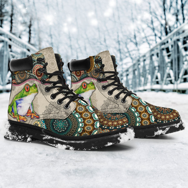 Frog - Vintage Mandala Asboot - Love All Season Boots