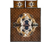 Pulldog Shadow Style Quilt Bed Set - Love Quilt Bedding Set