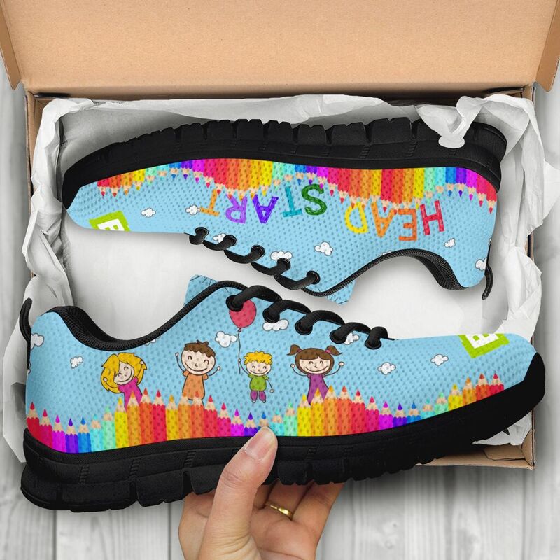 Head Start All Blue Sneakers, Runni- Love Sneakers