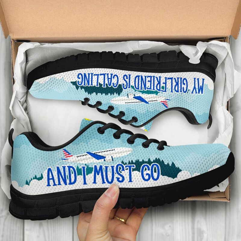 My Girlfriend Is Calling And I Must Go Sneakers, Running Shoes, Shoes For Women, Shoes For - Love Sneakers